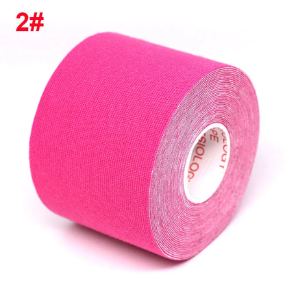 Waterproof Kinesiology Tape (5 Sizes) – Elastic Athletic Support Bands for Sports Recovery, Gym Training & Muscle Relief