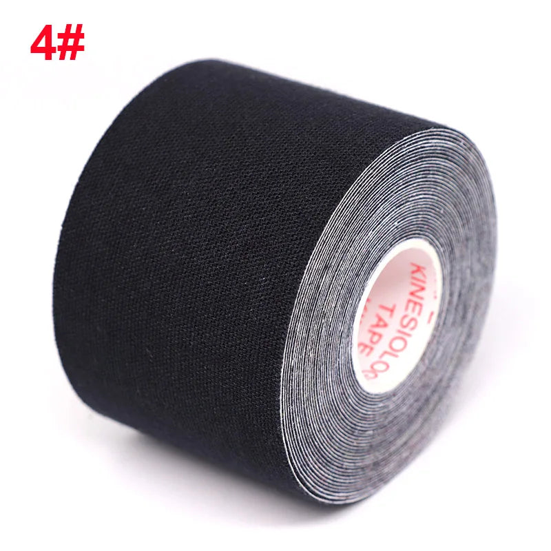 Waterproof Kinesiology Tape (5 Sizes) – Elastic Athletic Support Bands for Sports Recovery, Gym Training & Muscle Relief