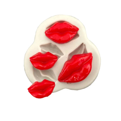 Sexy Lips Silicone Mold Fondant Mould Cake Decorating Tools Chocolate Gumpaste Molds, Sugarcraft, Kitchen Gadgets
