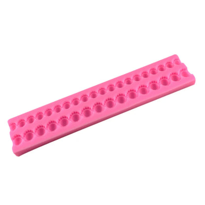 “Pearl Bead Chain Silicone Mold – Fondant, Cake & Chocolate Decorating Tool
