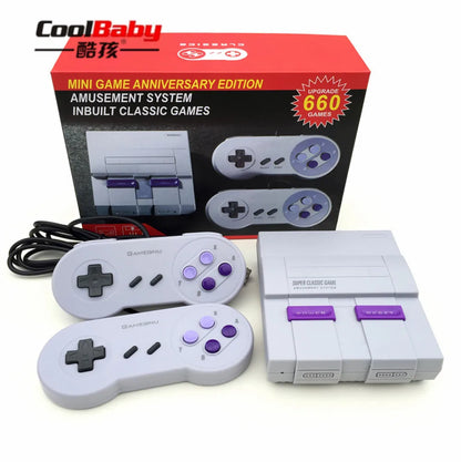 Retro 8‑Bit Mini TV Game Console – Classic Family System with 660 Built‑In Games, Fast Shipping