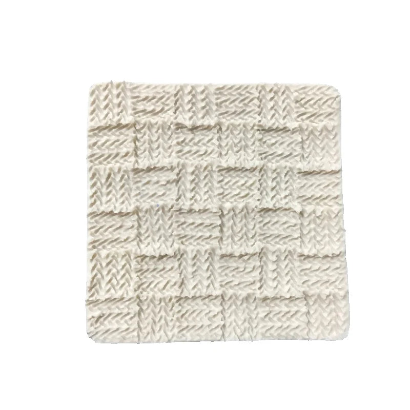 Sugarcraft knitting silicone cake mold baby fondant mold cake decorating tools gum paste mold cupcake mold soap mould