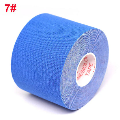 Waterproof Kinesiology Tape (5 Sizes) – Elastic Athletic Support Bands for Sports Recovery, Gym Training & Muscle Relief