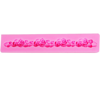 Valentine Rose Silicone Cake Mold – Fondant, Cupcake & Candy Decorating Tool