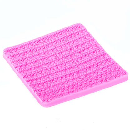 Texture Molding Silicone Molds for Fondant Cake Decorating Molded