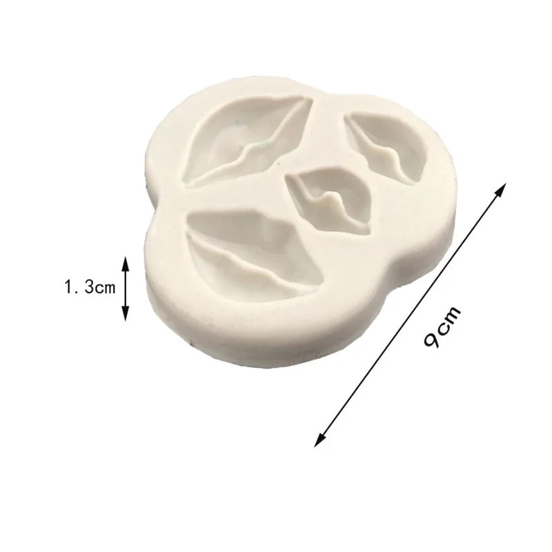 Sexy Lips Silicone Mold Fondant Mould Cake Decorating Tools Chocolate Gumpaste Molds, Sugarcraft, Kitchen Gadgets