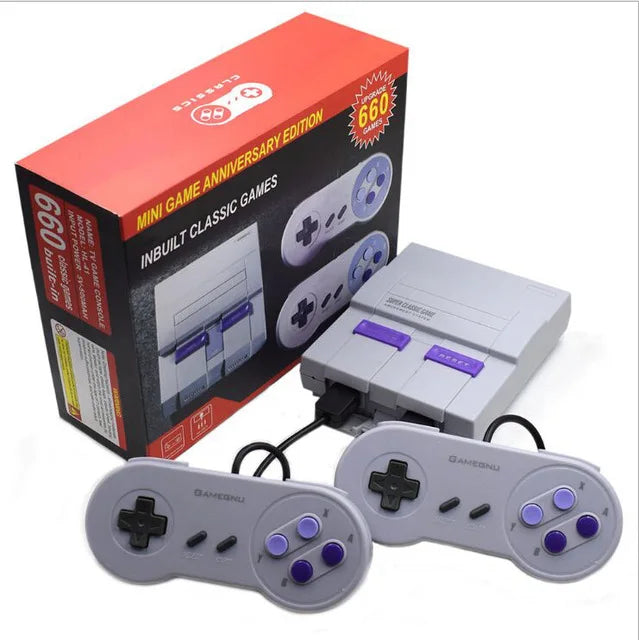 Retro 8‑Bit Mini TV Game Console – Classic Family System with 660 Built‑In Games, Fast Shipping