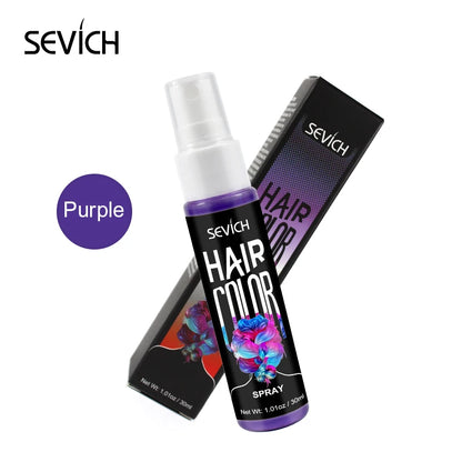 Sevich 8 Colors New Style Hair Color Spray One-Time Hair Color Instant Hair Salon Hair Care Styling Product For Men and Women ﻿