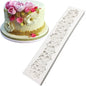Pearl Rope Wave Flower Gemstone Shape Cake Side Lace Silicone Sugarcraft Mold Fondant Cake Decorating Tools