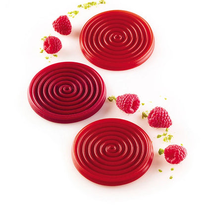 2 Holes Spiral Shape Silicone Mold 3D Cake Moulds Mousse For Ice Cream Chocolate Pastry Bakeware Dessert Art Pan Decorating Tool