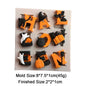 DIY Halloween Decoration Series Fondant Silicone Mold Skull Pumpkin Alphabet Styles Chocolate Sugar Dessert Kitchen Baking Tools
