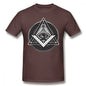 Illuminati T Shirt Illuminati T-Shirt Classic Short Sleeves Tee Shirt Graphic 3xl Male Funny 100% Cotton Tshirt