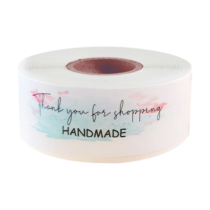 120Pcs Thank You for Your Order Stickers  Labels for Envelope Sealing for Small Business Decor Sticker Stationery Supply