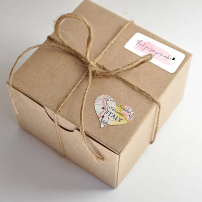 120Pcs Thank You for Your Order Stickers  Labels for Envelope Sealing for Small Business Decor Sticker Stationery Supply