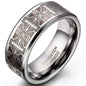 Tungsten Vintage Men's Ring 8mm