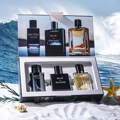 Hot Brand Perfume for Men Women 30ml Body Spray Warm Smell Cologne Natural Perfumes 3 Bottles in a Set