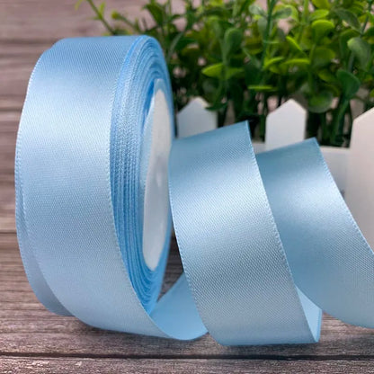 25 Yards/Roll Satin Ribbons For Crafts Bow Handmade Gift Wrapping Christmas Wedding Decorative Ribbon 6/10/15/20/25/40/50mm