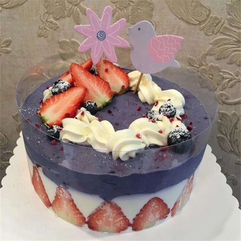 Cake Collars Transparent Cake Rolls Acetate Cake Collar Transparent Chocolate Mousse Collar Baking Surrounding Edge Decorating