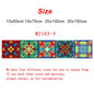 Colorful Pattern Ceramic Tiles Wall Sticker Tables Bathroom Kitchen Home Decor Wall Decals Waterproof Peel & Stick PVC Art Mural