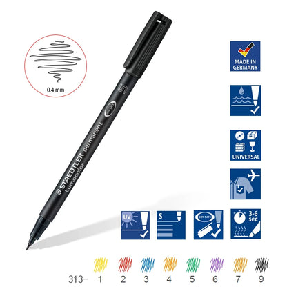 Waterproof Oil Paint Fine Tip Permanent Marker Pen
