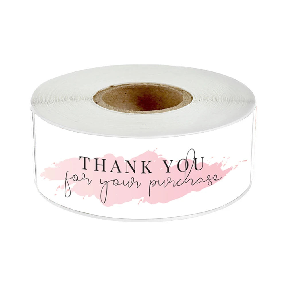 120Pcs Thank You for Your Order Stickers  Labels for Envelope Sealing for Small Business Decor Sticker Stationery Supply