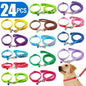 Dog Cat Adjustable Leash  and Collar 24Sets