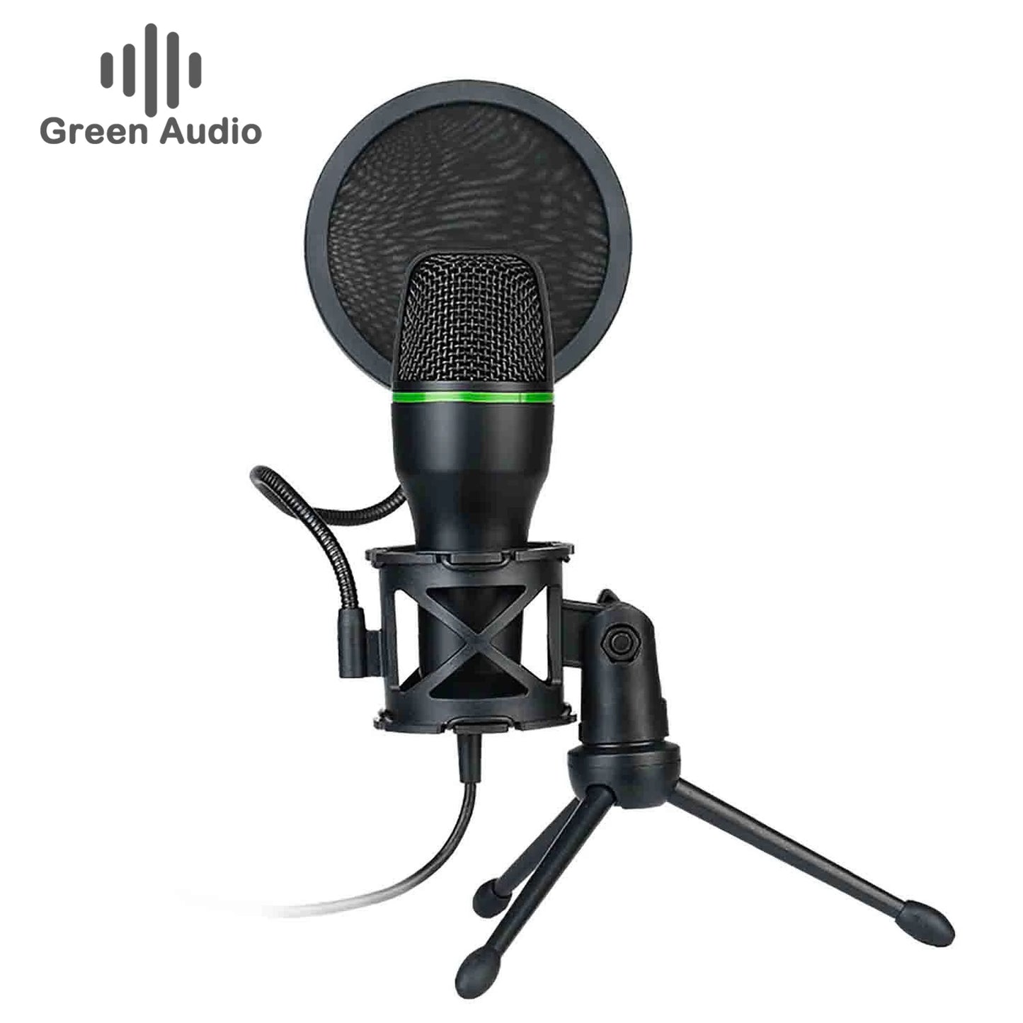 GAM-ME4 Private Model USB Condenser Microphone Kit with RGB Light Computer Recording Live Broadcast Karaoke Noise Reduction