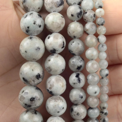 Natural Stone Beads 4-10mm Amethysts Lava Turquoises Agates Jades Garnet Quartzs Beads For Jewelry Making DIY Bracelet Necklace