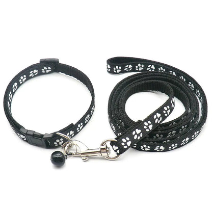Dog Cat Adjustable Leash  and Collar 24Sets