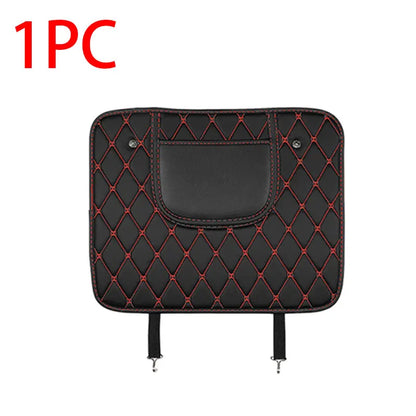 PU Leather Car Seat Back Protector Pad Interior Auto Anti Kick Pads for Kids Child Kick Anti Dirty Protect Mats Auto Accessories