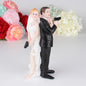 Romantic Bride & Groom Resin Figurine – Wedding Cake Topper for Valentine’s, Engagements & Anniversary Celebrations