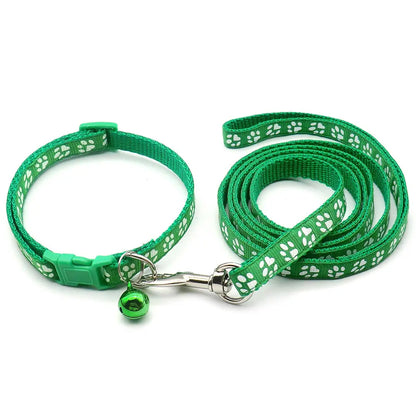 Dog Cat Adjustable Leash  and Collar 24Sets