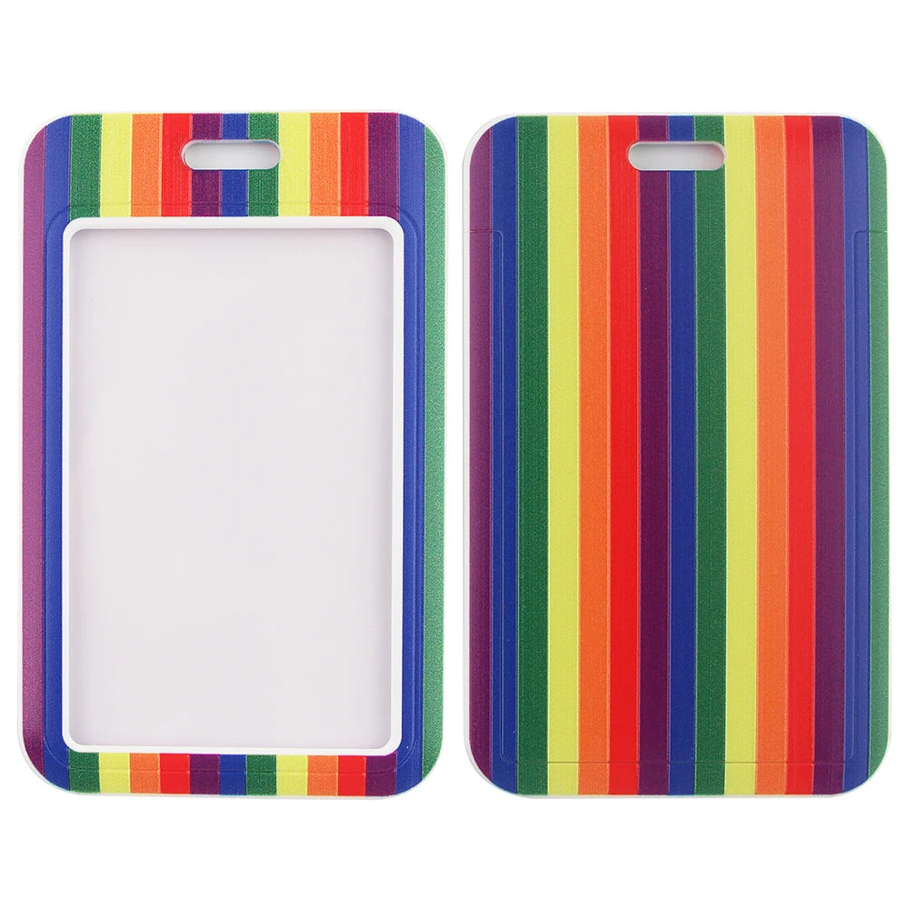 LGBT Gay Rainbow Strap Lanyard for Card ID Badge, Key Chain Key DZ1279