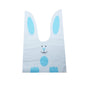 20PCS Kids Birthday Party Decoration Easter Carrot Candy Bag Easter Rabbit Gift Bag Candy Cones Transprant Plastic Bag