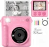 Instant Camera Print Photo Camera for Kids 1080P Picture HD Digital  Instant Camera Toys  Birthday Gifts
