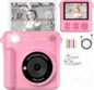 Instant Camera Print Photo Camera for Kids 1080P Picture HD Digital  Instant Camera Toys  Birthday Gifts