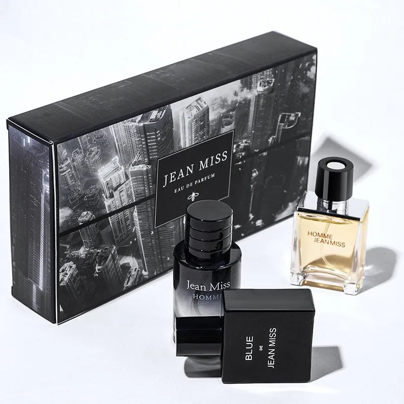 Hot Brand Perfume for Men Women 30ml Body Spray Warm Smell Cologne Natural Perfumes 3 Bottles in a Set