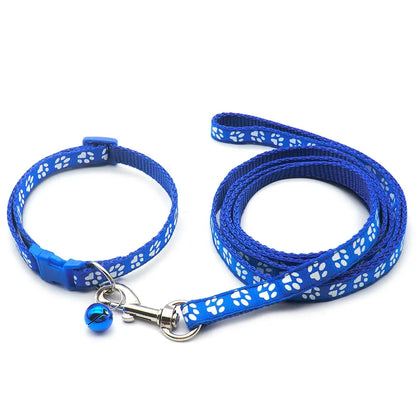 Dog Cat Adjustable Leash  and Collar 24Sets