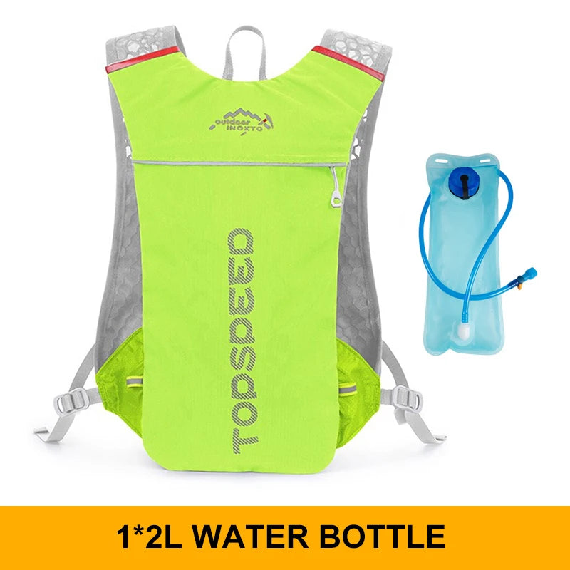 Outdoor Trail Running 5L Ultralight Backpack Hydration Jogging Vest Men Breathable Marathon Bicycle Bag Water Bottle 500ML