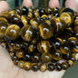 Natural Stone Beads 4-10mm Amethysts Lava Turquoises Agates Jades Garnet Quartzs Beads For Jewelry Making DIY Bracelet Necklace
