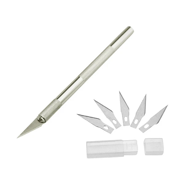 Sculpting Gum Paste Carving Baking Pastry Tools 6pcs Blades Knife Fruit Fondant Cake Decorating Tools
