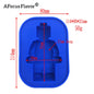 Silicone Cake Mold Chocolate Cookie Fondant Mold Robot Building Blocks DIY Ice Cream Mould Cake Decoration Kitchen Baking Tools