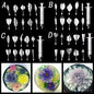 14 style 3D Gelatin Cake  Mold Jelly Art Pudding Flowers Stainless Steel Nozzle Syringe  Needle Kit Cake Decorating Tools
