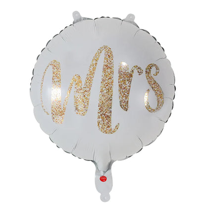 50‑Pack 18" Valentine’s Day Heart Foil Balloons – “I Love You” Helium Wedding & Romantic Party Decorations