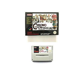 Chrono Trigger pal game cartridge For snes pal console video game