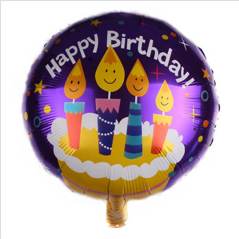 Rainbow Moon & Cloud Cake Gift Box Balloon – 1pc Aluminum Cartoon Birthday Party Decoration