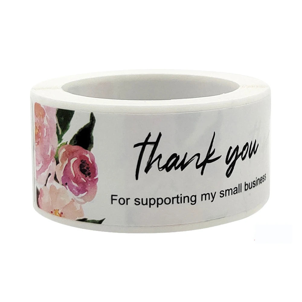 120Pcs Thank You for Your Order Stickers  Labels for Envelope Sealing for Small Business Decor Sticker Stationery Supply