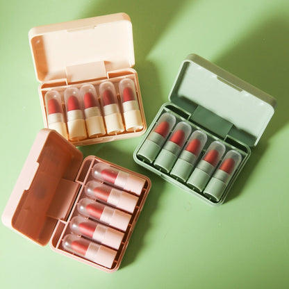 Sample Fruit Yellow Skin White Portable Lipstick in a Box