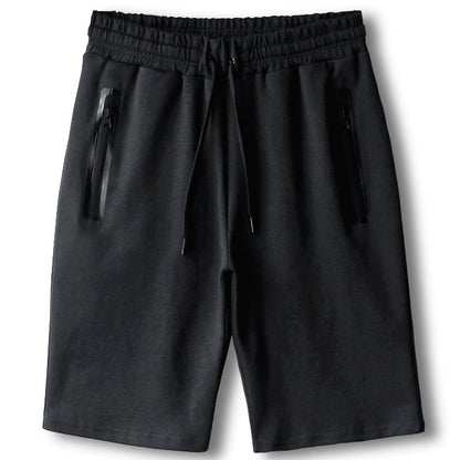Zipper Pocket Shorts Fitness Summer Wear