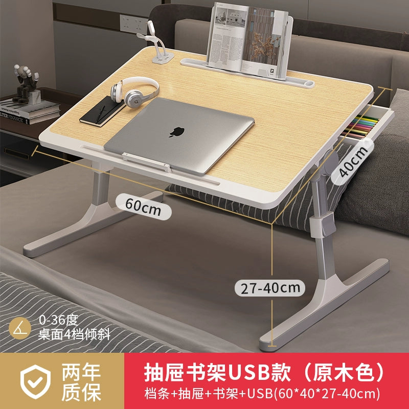 Lifting Minimalist Student Dormitory Bunk Bed Small Table